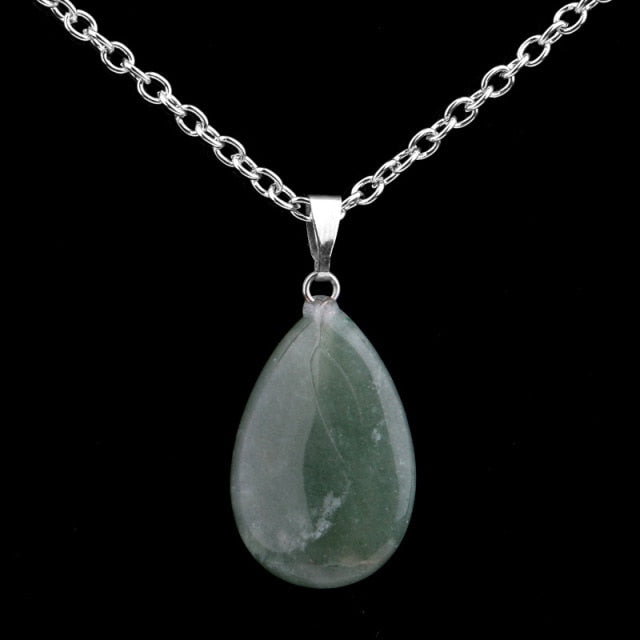 Natural Stone Tree of Life Pendant