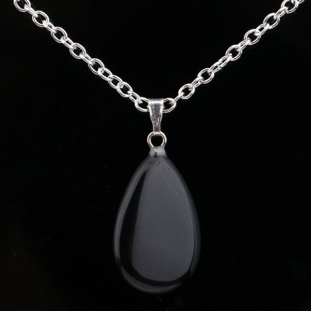 Natural Stone Tree of Life Pendant