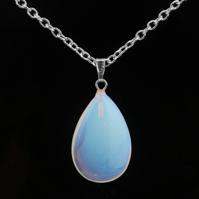 Natural Stone Tree of Life Pendant