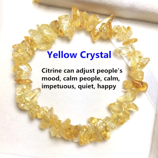 Crystal Necklace/Bracelet Chip Bead Sets Unisex