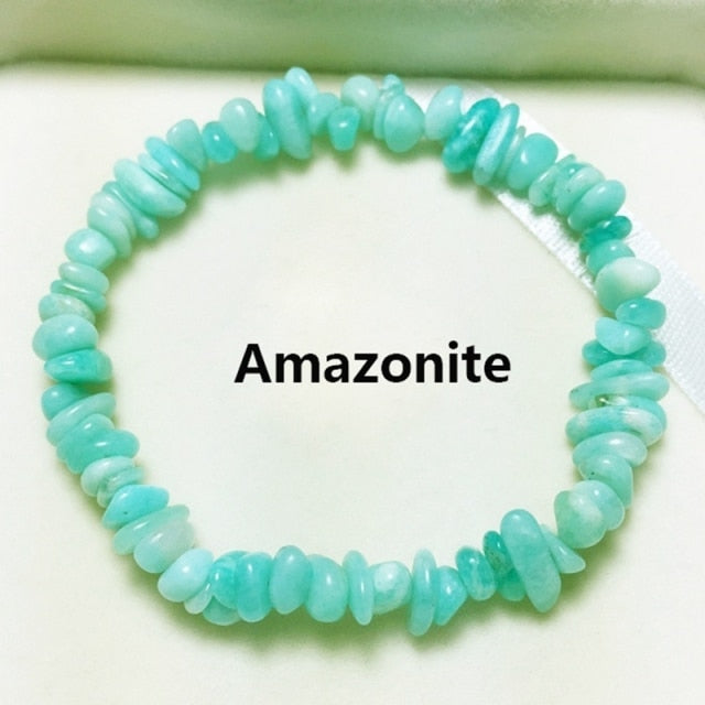 Crystal Necklace/Bracelet Chip Bead Sets Unisex