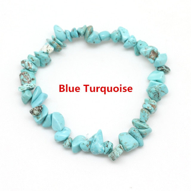 Crystal Necklace/Bracelet Chip Bead Sets Unisex