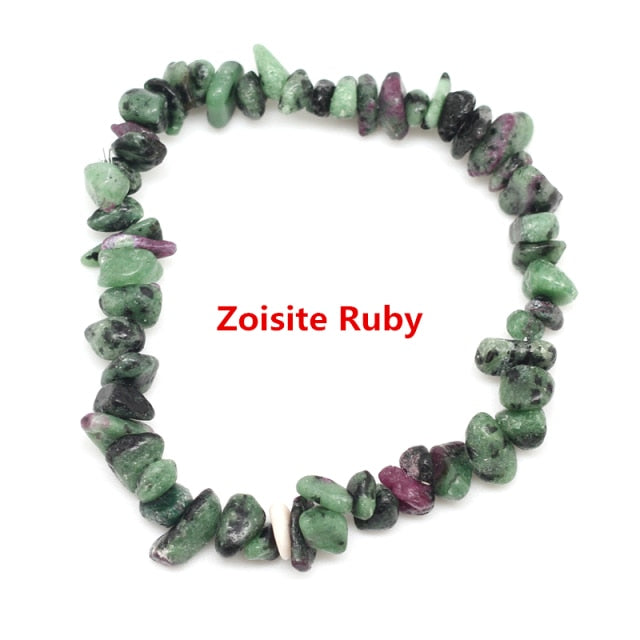 Crystal Necklace/Bracelet Chip Bead Sets Unisex